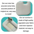 thumbnail image 3 of Sun Visor Replacement Fit For Toyota Corolla 2008-2013, OE: 74320-12E00-B0, Driver Left & Passenger Right Side, Sun Visor With Mirror -grey-Fabric left+right, 3 of 6
