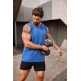 thumbnail image 3 of COOFANDY Boxing Shirts for Men Trainning 2 Pack Gym Tank Tops Sleeveless Workout T Shirts, 3 of 6