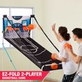 thumbnail image 3 of 2 Player EZ-Fold Arcade Basketball by MD Sports, 3 of 9