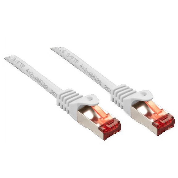 Basic Cat.6 S/FTP cable, white, 10m