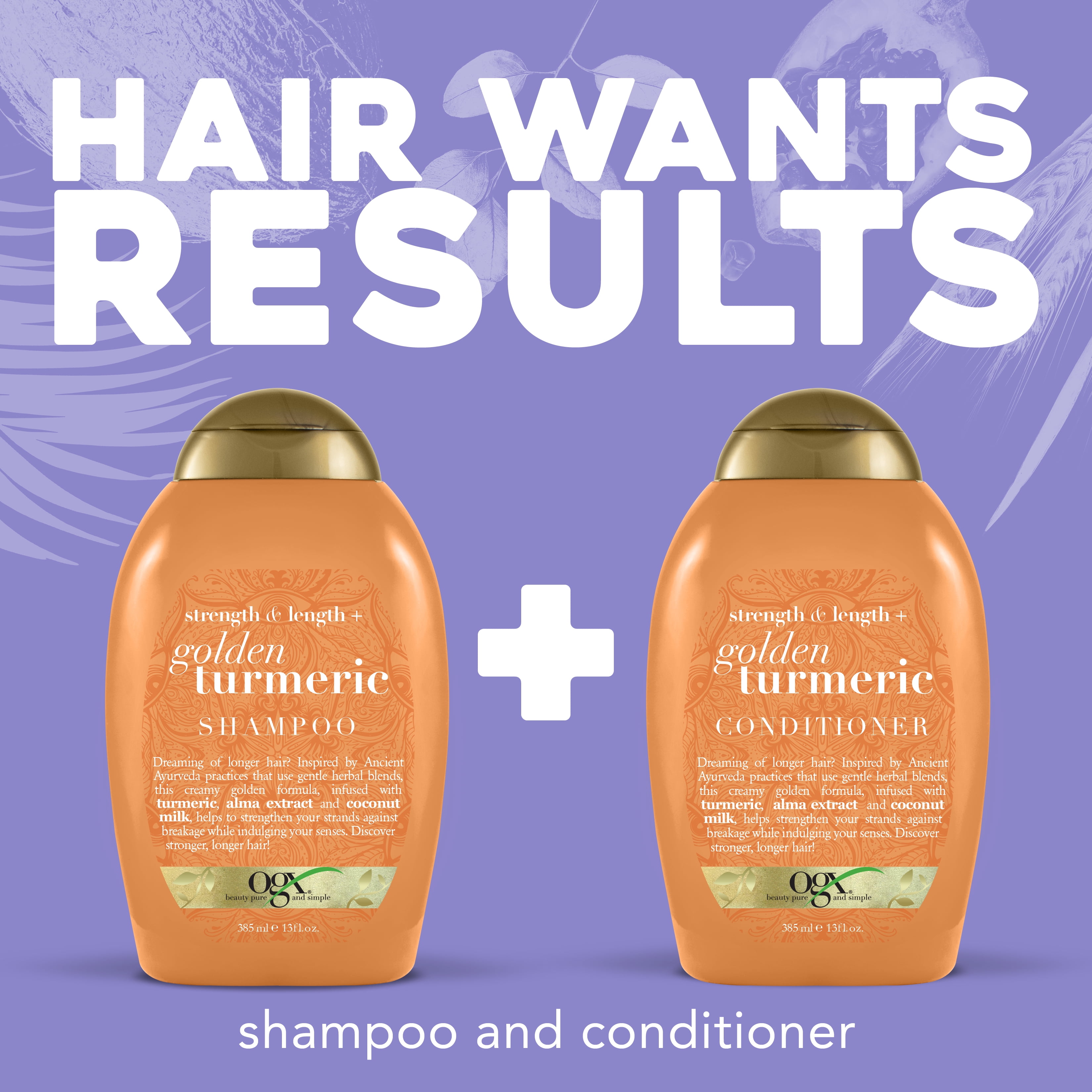 Amazon | OGX Shampoo Golden Turmeric 13oz ゴールデン