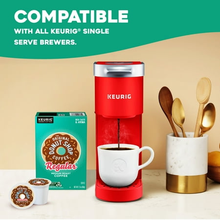 The Original Donut Shop - Regular Keurig Single-Serve K-Cup Pods, Medium Roast Coffee, 24 Count