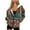 Aztec Leopard, variant on Cherry Hoodie Womens Sweatshirt Womens Hoodies Zip Up Jacket Oversized Hoodies for Women Trendy Workwear Jacket Zipper Sweatshirts Loose Fit M