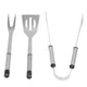 thumbnail image 1 of Kit de parrilla de acero inoxidable, 3 unids/set Juego de herramientas para parrilla de barbacoa de acero inoxidable Juego de herramientas para barbacoa de acero inoxidable construido para durar Jadeshay A, 1 of 8