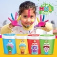 thumbnail image 3 of Organic Herbal Pop Color Gulal For Holi - Pack Of 4 X 100gm, Multicolor | Made Of Corn Starch Powder - Non Toxic, Eco Friendly, Easy To Remove Holi Color, 3 of 5