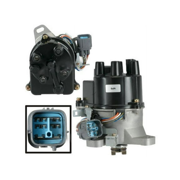 Ignition Distributor - Compatible with 1999 - 2000 Honda Civic 1.6L 4-Cylinder