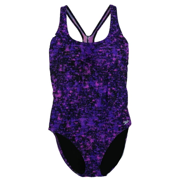 Speedo Women's Ultraback One Piece Swimsuit (6, Purple)