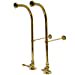 thumbnail image 3 of Kingston Brass Vintage Rigid Freestanding Supply Lines with Shut-Off Valves, 3 of 6