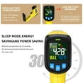 thumbnail image 4 of Industrial infrared thermometer Handheld digital infrared industrial thermometer Laser temperature gun Non-contact infrared LCD pyrometer 400-600 degrees temperature gun Multi-function, 4 of 8