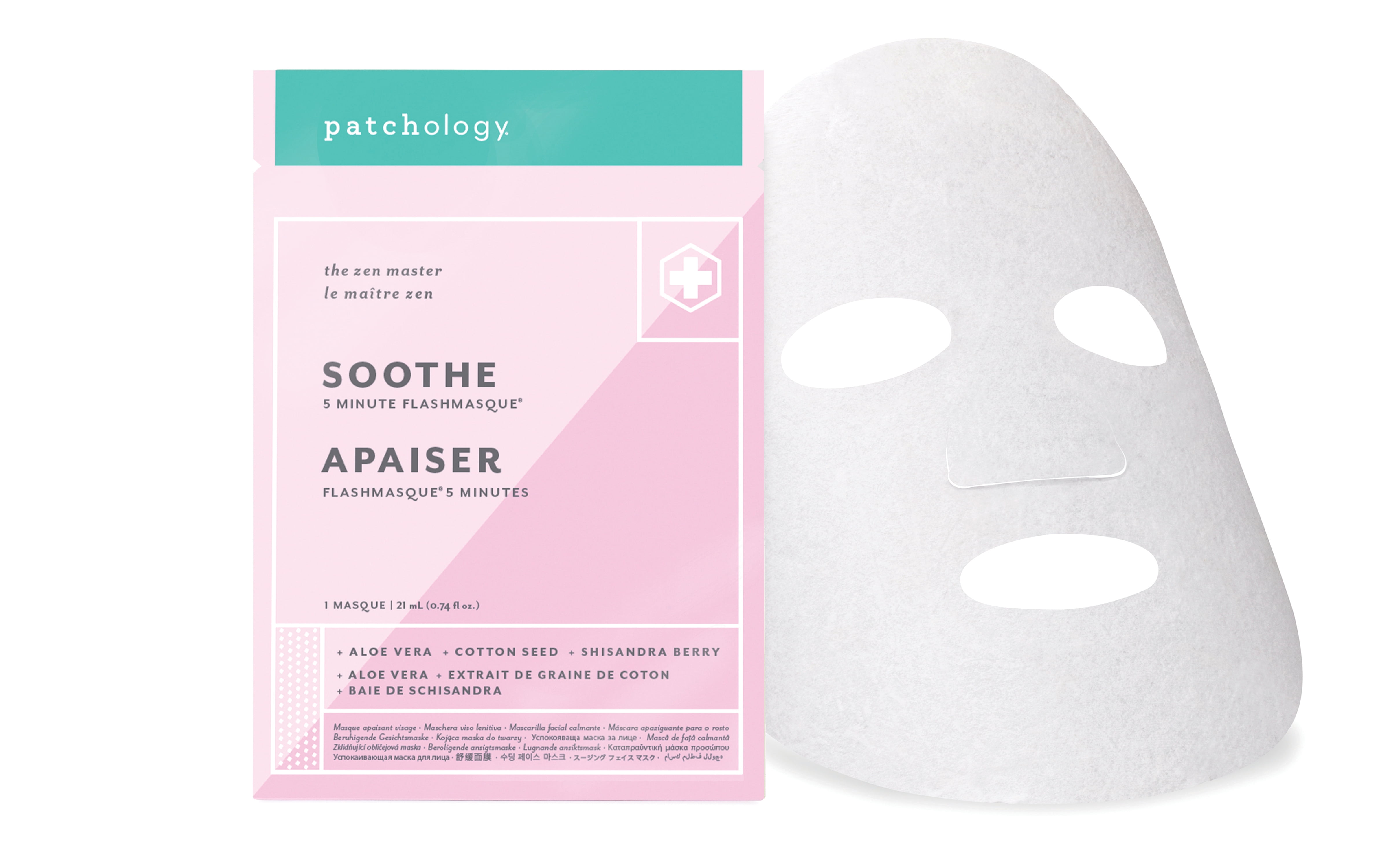 Patchology FlashMasque Soothe 5 Minute Sheet Mask Single