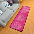 thumbnail image 3 of Dreamtimes I Love You Valentine Hallway Runner Rug 2'x6' Kitchen Rug with Rubber Backing Different Languages Non Slip Entryway Rug Runner Washable Soft Area Rug for Hallway Bedroom Kitchen Decor, 3 of 6
