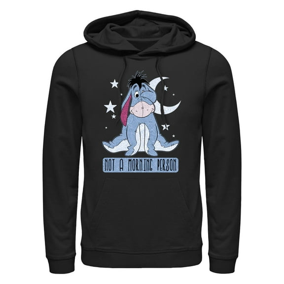 Men's Winnie the Pooh Not a Morning Person Pull Over Hoodie