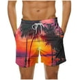 thumbnail image 2 of Jjayotai George Shorts Men Clearance Men's Swim Trunks Clearance, Beach Print Quick Dry Swimsuits, Board Shorts, Hawaiian Shorts, Shorts Men, 2 of 6