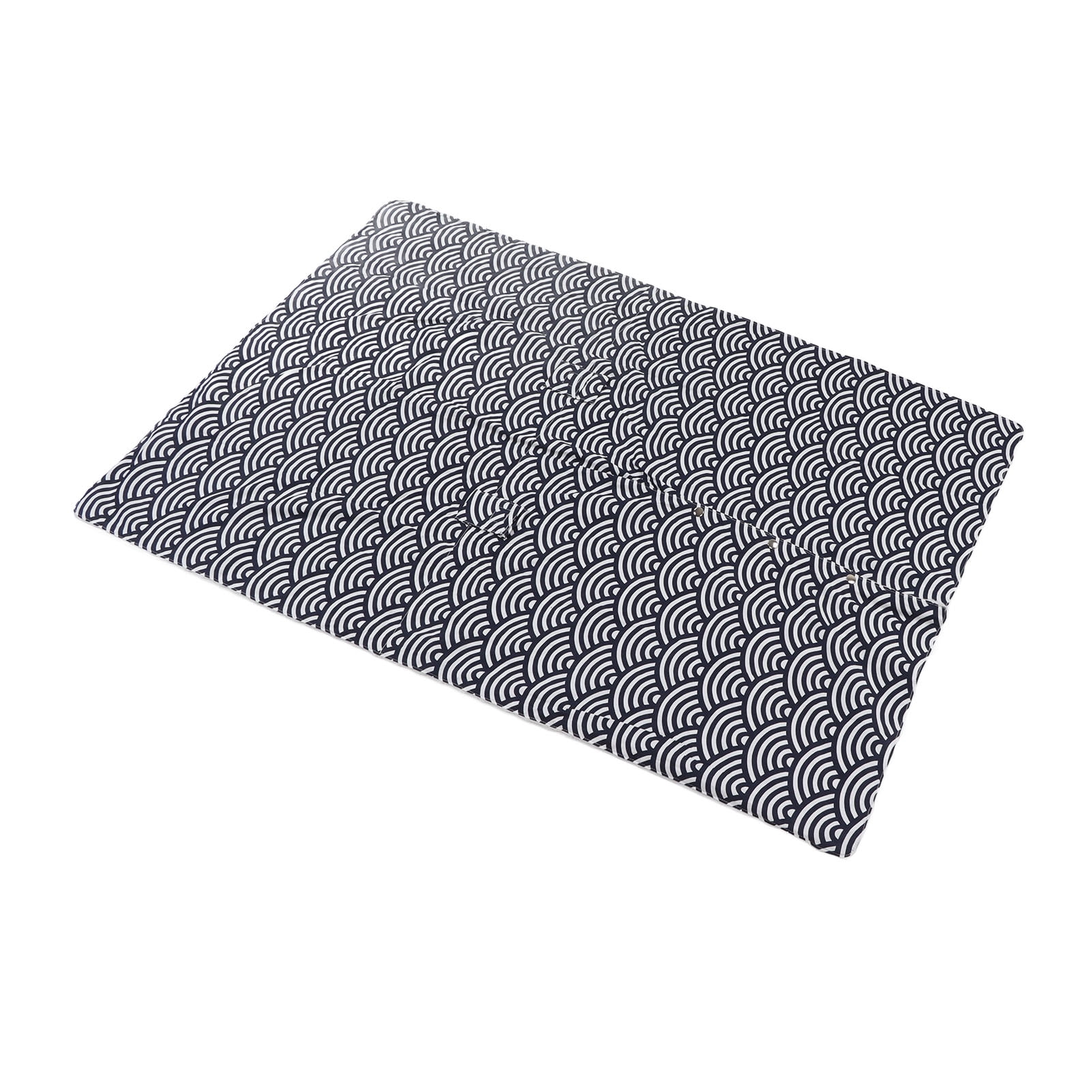 NFTIGB Baby Stroller Sun Shade Multipurpose Cotton Keep Warm Windproof UV Protection Cover Black Waves (28.7x40.6 inches / 73x103 cm)