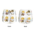 thumbnail image 3 of Yiaed Gnomes Honey Bee Print Women's Running Shorts with Liner 3 Zipper Pockets Elastic Workout Athletic Gym Yoga Shorts-Large, 3 of 7