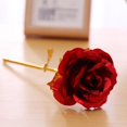 thumbnail image 2 of POINTERTECK Handmade Gold Rose Valentine‘s Day Creative Gift Romantic Gifts for Lover Girl Friend  5 Colors - Gold  With Base, 2 of 5