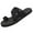 Black, variant on Slippers for Women,Beach Sandals Open Toe Flat Sole Casual Comfortable Women's Beach Sandals for Summer Wear,Womens Slippers,White,7