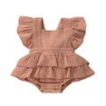thumbnail image 1 of Combinaison une-Pièce Unie Dos Nu pour Tout-Petite Fille, Tenue de Soleil, 1 of 6
