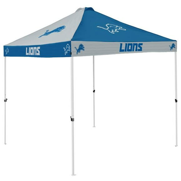 Logo Brands 611-42C-1 Detroit Lions 2017 Logo Auvent à Damier