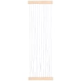 thumbnail image 1 of Estante organizador de juguetes de peluche de madera para colgar, para habitación infantil, sala de juegos, dormitorio, color beige, 1 of 8