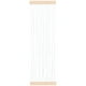 thumbnail image 1 of Estante organizador de juguetes de peluche de madera para colgar, para habitación infantil, sala de juegos, dormitorio, color beige, 1 of 8