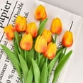 thumbnail image 2 of 10PCS Artificial Tulips Flowers Real Touch Faux Tulips for Spring Decor Fake Tulips for Home Kitchen Living Room Wedding Holiday Decoration, 2 of 6