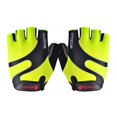 thumbnail image 2 of Naiovety Guantes deportivos de marca de medio dedo, guantes de bicicleta Unisex, guantes de esponja para deportes de ciclismo, guantes transpirables para Ciclismo verde fluorescente S Naiovety HW4064-17, 2 of 5