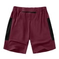 thumbnail image 4 of adviicd cotton Shorts Mens Shorts Casual Running with Zipper Pockets and Elastic Waist Drawstring Workout Gym Cotton Shorts Mens Shorts, 4 of 4