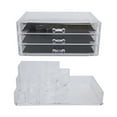 thumbnail image 1 of Makeup Organizer, Cosmetic Storage Drawers Durable Pull Out Design  For Bathroom Counter  For Easy Visibility, 1 of 8