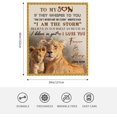 thumbnail image 2 of LHSHID Gifts for Adult Son Birthday Gifts for Son from Mom to Son Gifts for 18 Year Old Boy Son Gifts from Mom and Dad Gift for Son Gifts from Dad Gifts for My Son Blanket from Momin 50x60in, 2 of 6