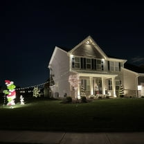 Northlight LED Faceted C9 Christmas Lights - Warm White - 66' Green Wire - 100ct