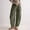 Army Green women's pants, variant on Casual Pants for Women with Pockets Elastic Waist Linen Pants Women Travel Vacation Beach Summer Pants Straight Leg Trousers Gray XL