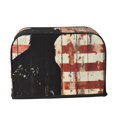 thumbnail image 2 of Gaeub Wood Grain Bald Eagle Print 2 Slice Toaster Cover, Toaster Bags,Small Appliance Toaster Cover for Kitchen,Toaster Oven Dustproof Cover, 2 of 7
