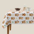 thumbnail image 3 of Wukai Tigers go in for Sports Waterproof Tablecloth for Kitchen Dining, Fits Square Tables for 2-4 Seats -54"x54", 3 of 7