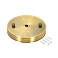 thumbnail image 1 of Kit de dosel de luz Uxcell de 120 mm 4.7 pulgadas en oro bronce, 1 of 5