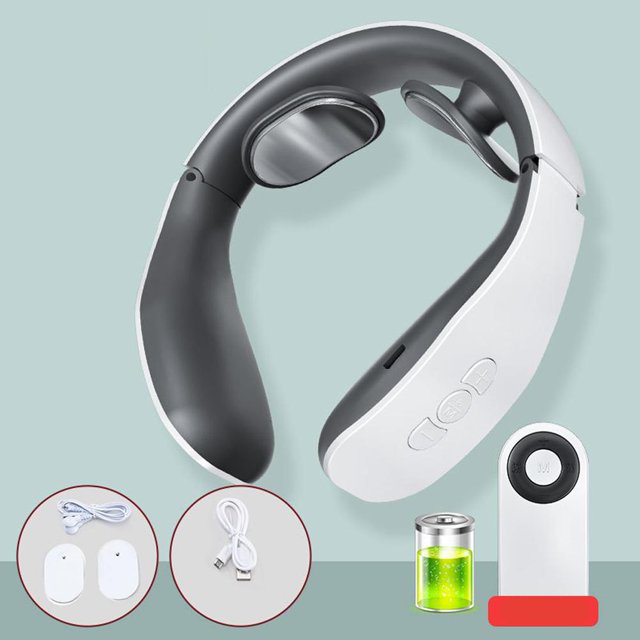 Electric Cervical Neck Massager Pain Relief Portable Soothing Relaxnecker Style I7V4