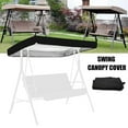 thumbnail image 4 of Garden Swing Chair Replacement Canopy Rain Cover 3 for Seat Swing Canopy Cover, 4 of 8