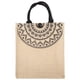 thumbnail image 1 of Bolso cuadrado de yute NikouMX L M S, 1 of 8