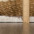 thumbnail image 3 of BoutiqueRugs Arilla Contemporary Area Rug - Machine Washable - Peach, Dark Brown - 5'3" x 7', 3 of 9