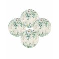 thumbnail image 7 of 15 Inch Round Placemats Set of 4, Green Eucalyptus Leaves Non Slip Heat Insulation PP Table Mats, Spring Daily Flowers Plants Beige Washable Place Mats for Kitchen Dining Party Table Decor, 7 of 7