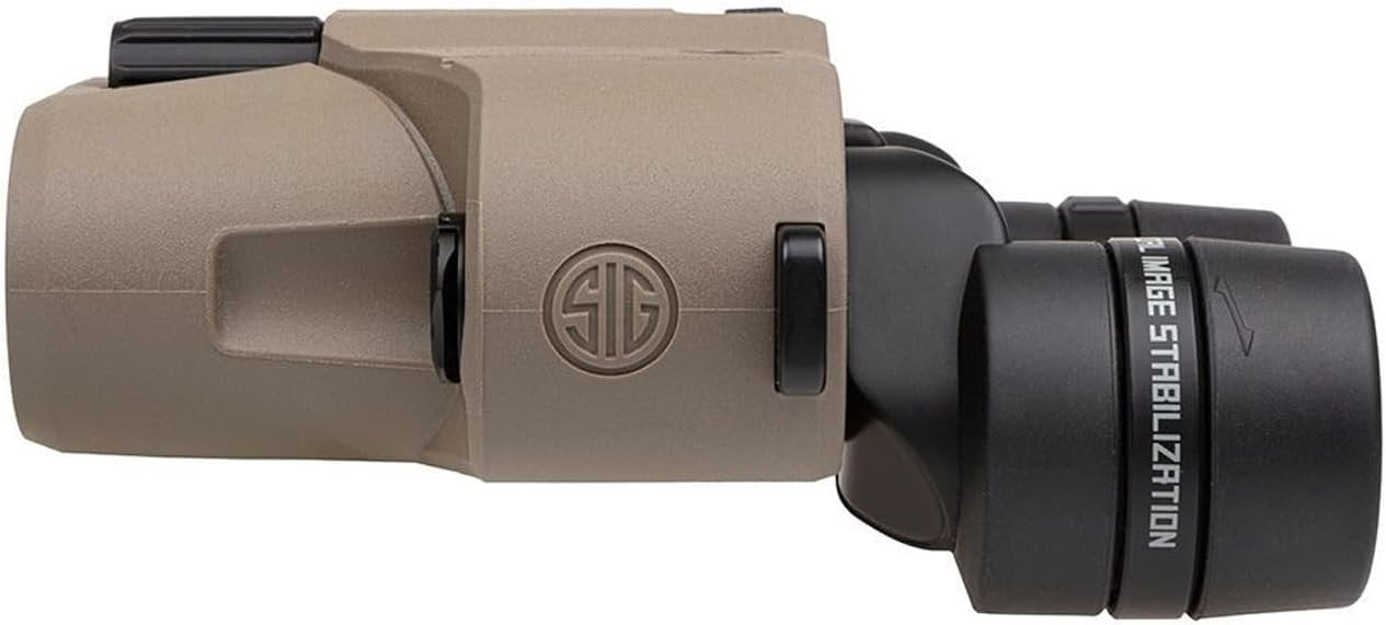 Sig Sauer SOZ6WP16 Zulu 6 HDX Tan 16x42mm Magnification Electronic Binoculars