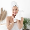 thumbnail image 3 of REGALWOVEN Cotton Plaid Pattern Washcloths, Highly Absorbent and Fast Drying Towels for Bathroom 13'x13' White 4 Pack, 3 of 7