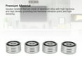 thumbnail image 3 of 4pcs HiFi Speaker Isolation Feet, Audio Shock Absorber Subwoofer Isolation Pads, Aluminum Amplifier Stand Base Pad Speaker Feet for AMP Turntable DAC Recorder, 3 of 7