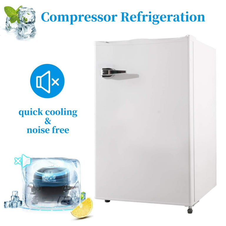 Mini Upright Freezer Compact Freezer - 2.3 Cu.ft Small stand up Freezers