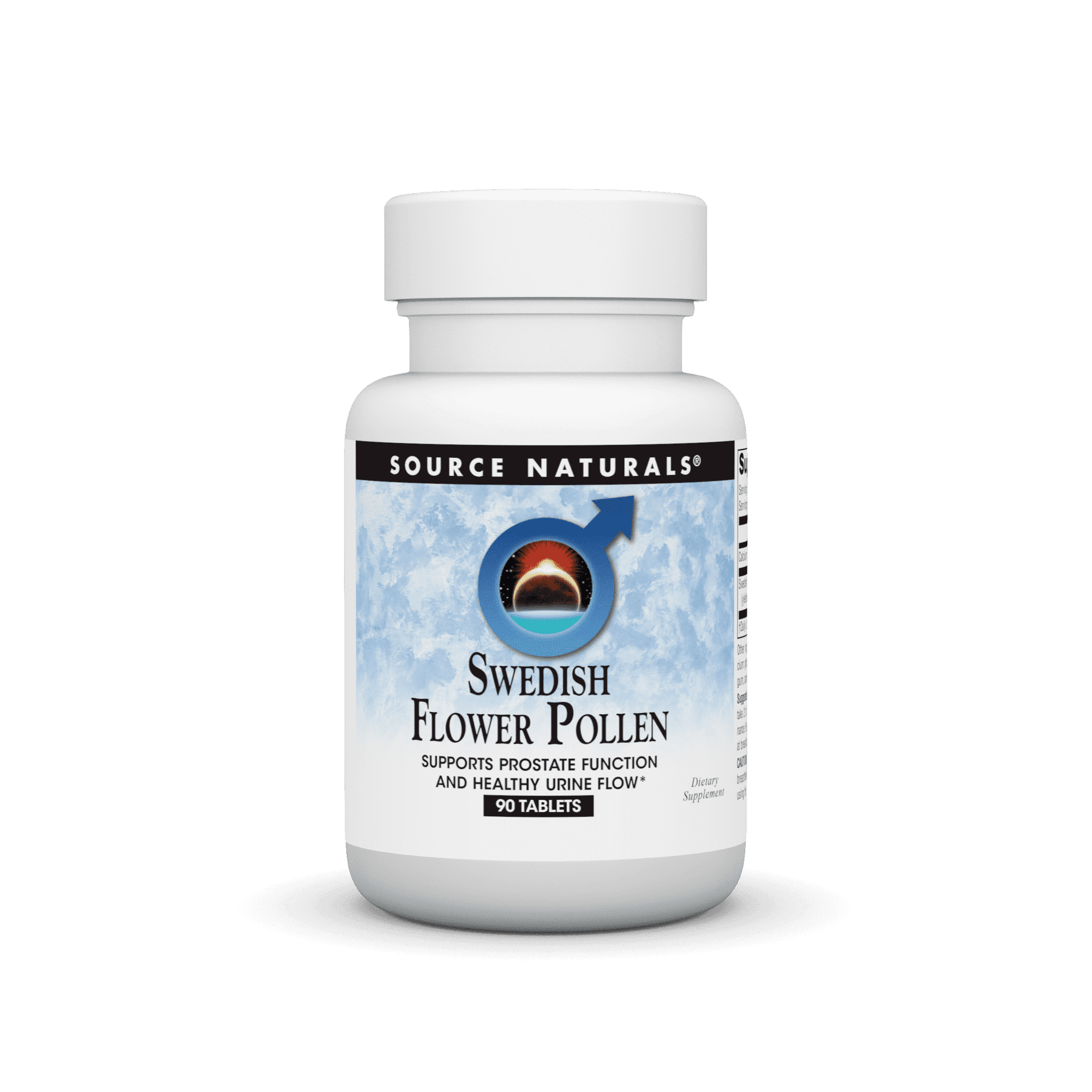 Source Naturals Swedish Flower Pollen Supports Prostate Function and Healthy Urine Flow* - 90 Tablets
