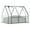Clear#7, variant on Patio Umbrellas Outsunny 4' x 3' Galvanized Raised Garden Bed with Mini PVC Greenhouse Cover, Outdoor Metal Planter Box with 2 Roll-Up Windows for Growing Flowers, Fruits, Vegetables and Herbs, Clear
