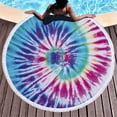 thumbnail image 1 of LSLJS Beach Towel Summer Beach Essentials Beach Towel Round Printed Beach Towel Microfiber Shawl Beach Towel Beach Mat, 1 of 5