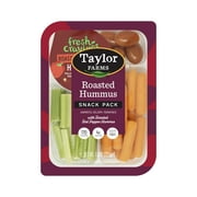 Taylor Farms Roasted Red Pepper Hummus Snack Tray