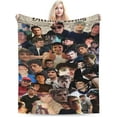 thumbnail image 2 of Josh Hutcherson Blanket Anti-Pilling Throw Blanket Plush Blanket Lightweight & Ultra-Soft, Warm & Comfy Flannel Fleece Blanket for Couch, Bed, Sofa, 60x80, 2 of 6