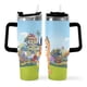 thumbnail image 2 of Bluey Vaso aislado de acero inoxidable con asa, diseño temático, regalo para familia, amigos y fans; incluye pajita y encaja en el portavasos estándar, 40 oz, 2 of 6